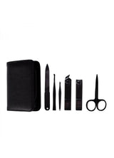 BENJAMIN BARBER - Svart Manikyrset 6-delar