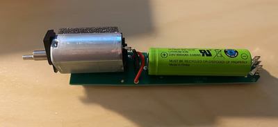 Batteri med kretskort till type 1588