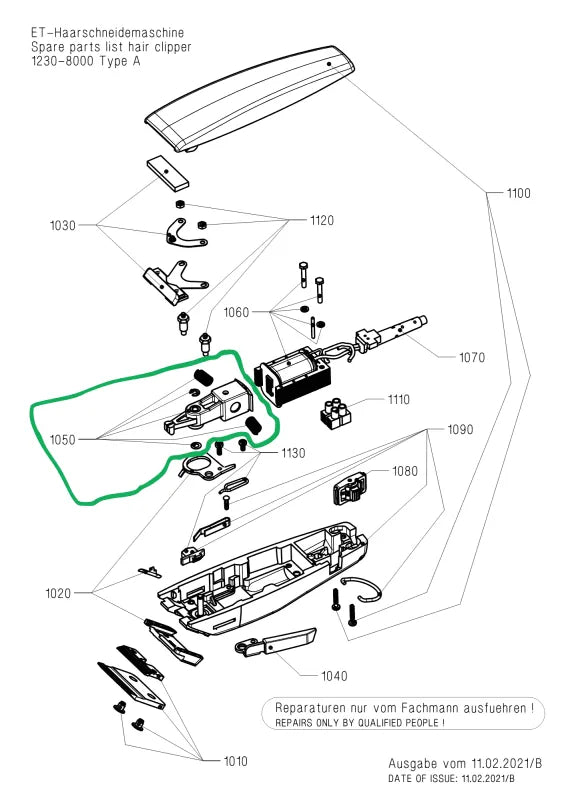 Reservdelar till Moser Rex